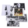 Moses Stefan. Acht schwarz-weiß  Fotoprints . Je ca. 21 x 29,5 cm. Eine davon mit persönlicher Widmung.