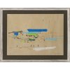 Sammer, Otto. Segelschiffe. Mischtechnik/getöntes Papier. 41 x 56 cm. Monogr., unleserl. dat. 68(?)