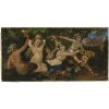 Deutsch, 20. Jh. Bacchantenfest. Öl/Lw./Karton. 80 x 159 cm. Monogr. G. 04(7?).