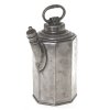 Tüllenkanne. Zinn. Ungemarkt. H. 25 cm.