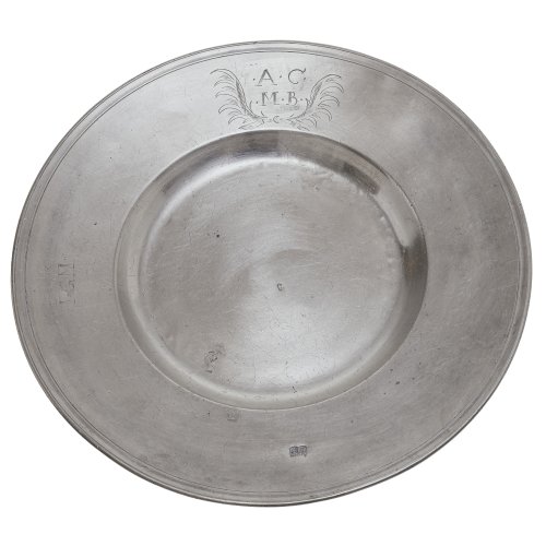 Breitrandplatte. ø 35 cm.
