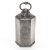 Schraubflasche mit Zunftzeichen. Zinn. H. 27 cm. Ungemarkt.