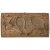 Backmodel. Schweiz, 18. Jh. Schreitender Bär mit Blumendekor. Holz geschnitzt. 20 x 38,5 cm. Best.