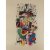 Miro, Joan. Abstrakte Komposition. Farblithographie. 44,5 x 76 cm.