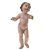 Bambino Gesù. Italien, 18./19. Jh. Jesuskind, Holz geschnitzt, übergangene Farbfassung. Glasaugen. H. ca. 30 cm. Besch., ein Finger und Arm fehlen.