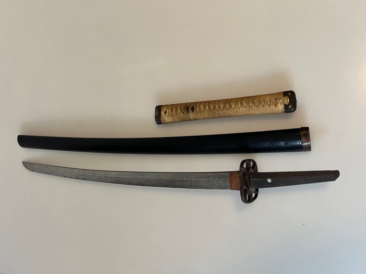 Katana, Japan. Besch., rep. L. Hauptbild zu Objekt, Katana, Japan. Besch., rep. L.,