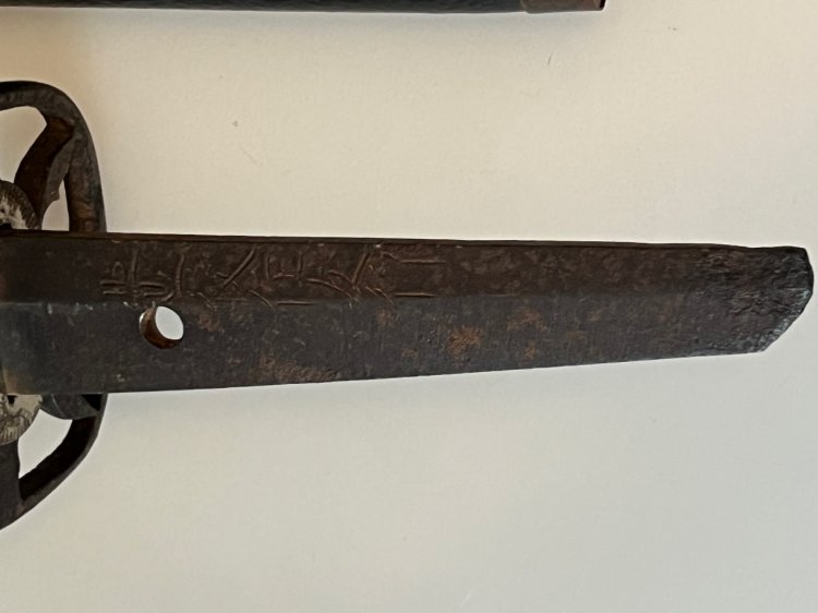 Katana, Japan. Besch., rep. L. Bild 1 zu Objekt, Katana, Japan. Besch., rep. L.,