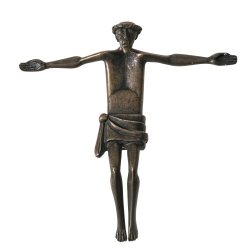 Reidel, Karl. Corpus Christi. Bronze, H. 14 cm. Sign.