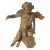 Putto, auf Wolke kniend. Holz, ohne Fassung. Italien. Rest., erg. H. 54 cm.