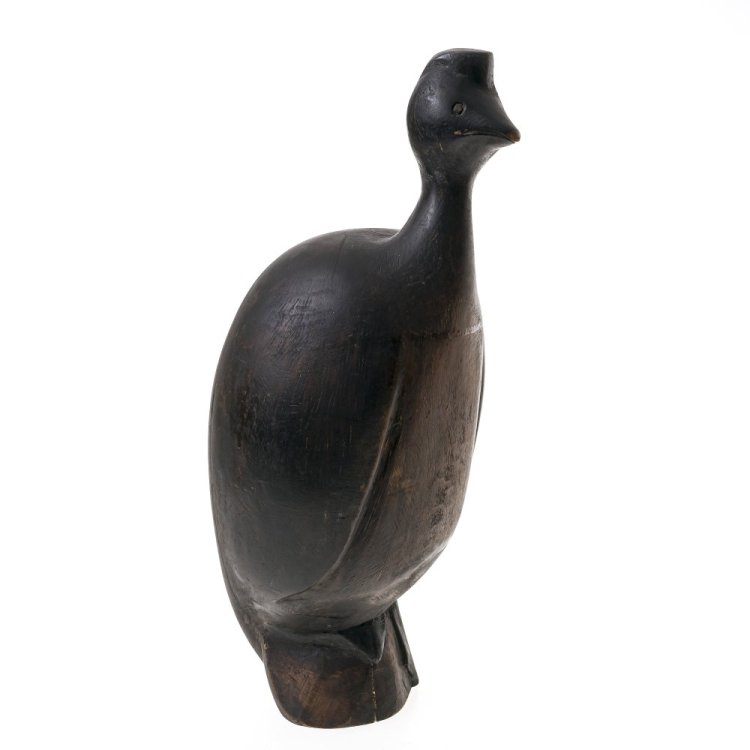 Theuerjahr, Heinz. Hühnervogel. Holz. Hauptbild zu Objekt, Theuerjahr, Heinz. Hühnervogel. Holz., Heinz Theuerjahr,