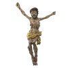 Pestchristus. Süddeutsch, 18. Jh. Holz, übergangene Fassung. Rest., H. 53, 5 cm.