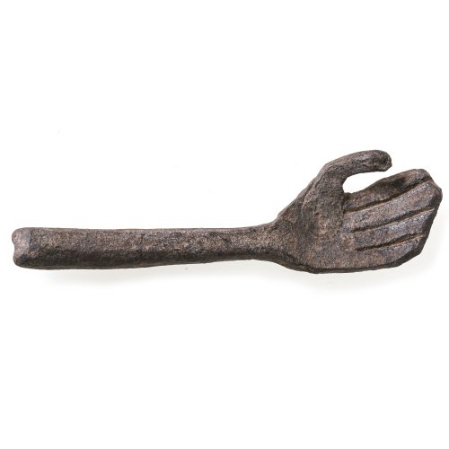 Votivhand. Eisen. L. 17 cm.