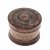 Godendose. Gedrechselt. Holz, farbig bemalt. H. 5,5 cm.