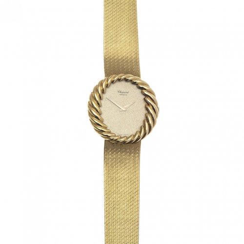 Damenuhr. Chopard. Schweiz, 18 K GG.