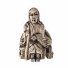 Netsuke, sitzende Frau.