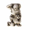 Netsuke, Schlangenbezwinger.