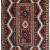 Teppich. Kasak, 19. Jh. 223 x 184 cm. Gebrauchsspuren, rep.