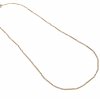 Kette, 14 K RG. Stäbchenglieder.