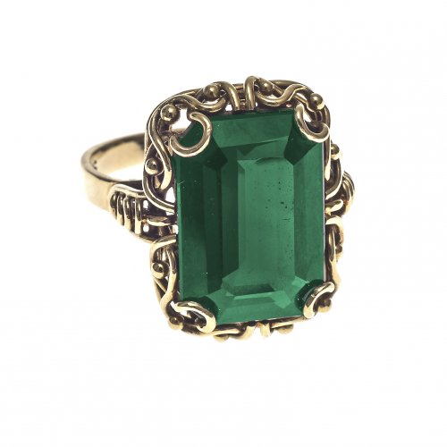 Ring. Turmalin.