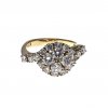 Ring. Brilliantbesatz, GG.
