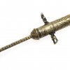 Pulvermaß. 18./19. Jh. Messingbronze. L. 13 cm.