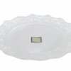 Glasteller. Lalique, Paris. Modell Honfleur. Min. Kratzspuren. Sign. ø21 cm.