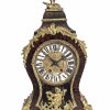 Kommodenuhr. Boulle. H. 58 cm. Zifferblatt bez.: 