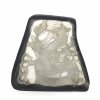 Phönix- und Drachenemblem. Weiße Jade. 19. Jh. L. 6 cm.