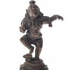 Krishna. Indien, 18. Jh. Bronze. H. 7,5 cm.