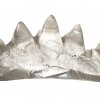Pinselablage in Form von Bergspitzen. Bergkristall. China oder Tibet, 18. Jh. Best. L. 9,5 cm.