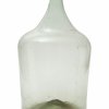 Flasche. Hellgrünes Gebrauchsglas. H. 41 cm.