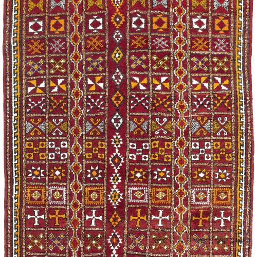 Teppich. Nordafrika, 20. Jh. 280 x 157 cm.