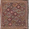 Satteltasche. 1. Hälfte 20. Jh. Kelim, Flachgewebe. 83 x 75 cm.