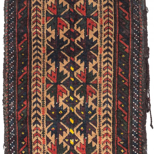 Tasche. Belutsch, 2. Hälfte 20. Jh. 90 x 45 cm.