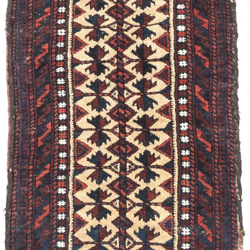 Tasche. Belutsch, 2. Hälfte 20. Jh. 83 x 45 cm.
