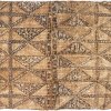 Tapa. Rindenbastoff vom Maulbeerbaum. Bemalt. Südsee, 20. Jh. Ca. 250 x 350 cm.