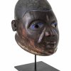 Helmmaske Gelede. Yoruba, Nigeria. H. 24 cm.