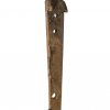 Zierelement einer Harfe. Senufo, Elfenbeinküste. H. 41 cm.