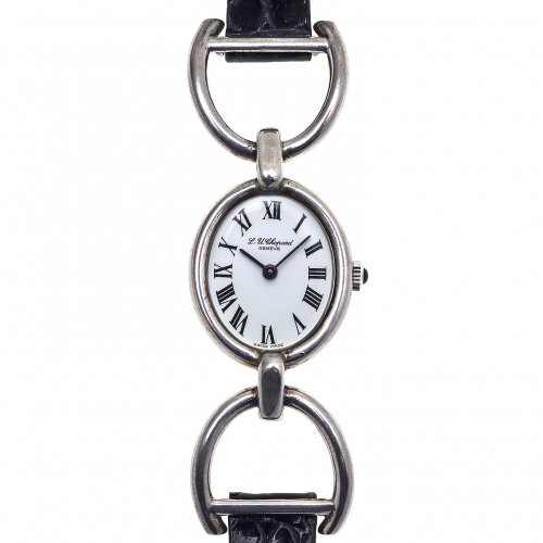 Damenarmbanduhr. Chopard. Silber (925).