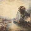 England, 19. Jh. Hafenszene. Aquarell. 35 x 47,5 cm. Unsign.