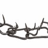 Hundehalsband. Eisen, mit Stacheln. Süddeutsch, 18./19. Jh. L. 42 cm.