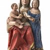Anna selbdritt. Bayern, um 1500. Rest., erg. H. 63 cm.