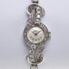 Damenschmuckuhr. Girard Perregaux. Brillantbesatz, WG.