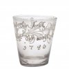 Schnapsbecher. Farbloses Glas.