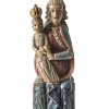 Österreich, 19. Jh. Gnadenbild Maria Zell. Holz, übergangene Farbfassung. H. 41,5 cm. Berieben.