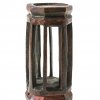 Sanduhr. Deutsch, um 1500. Holz, übergangene Farbfassung. H. 15 cm.