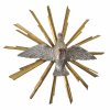 Heiliggeisttaube. Bayern, 19. Jh. Holz, übergangene Farbfassung. ø 65 cm. Best.