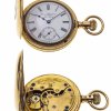 Damenhalbsavonette. 14 K GG. Lever Brothers, New York.