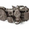 Türschloss. Schmiedeeisen, L. 31 cm.