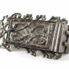 Kastenschloss. Schmiedeeisen, L. 24 cm.